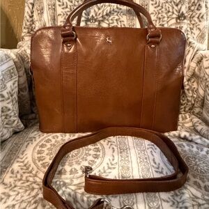 Brown Leather Men's Bag